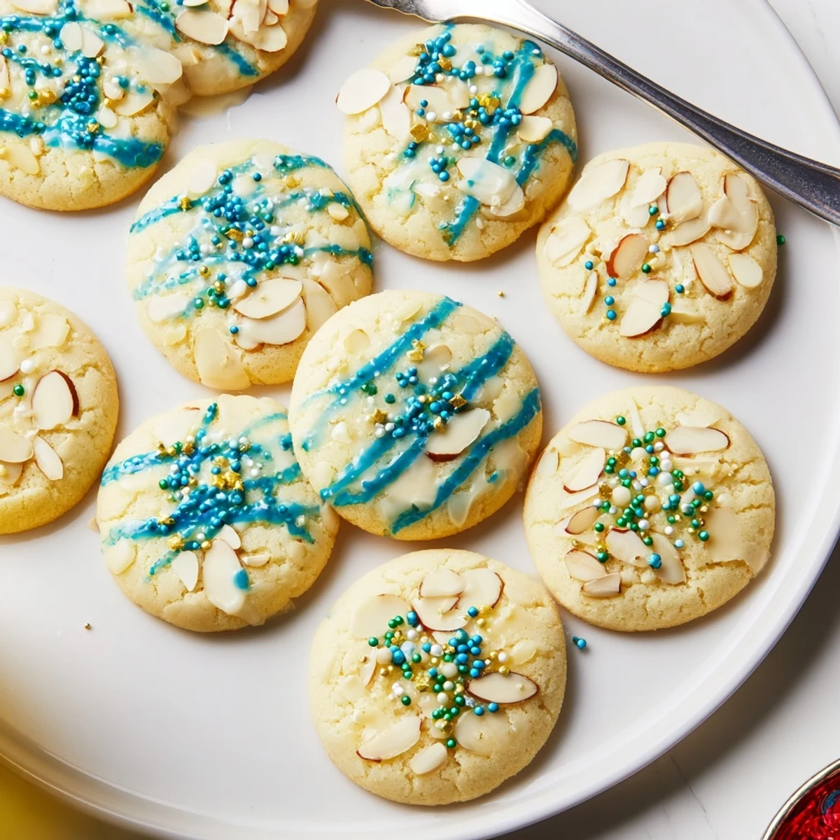 Festive Hanukkah Almond Christmas #108