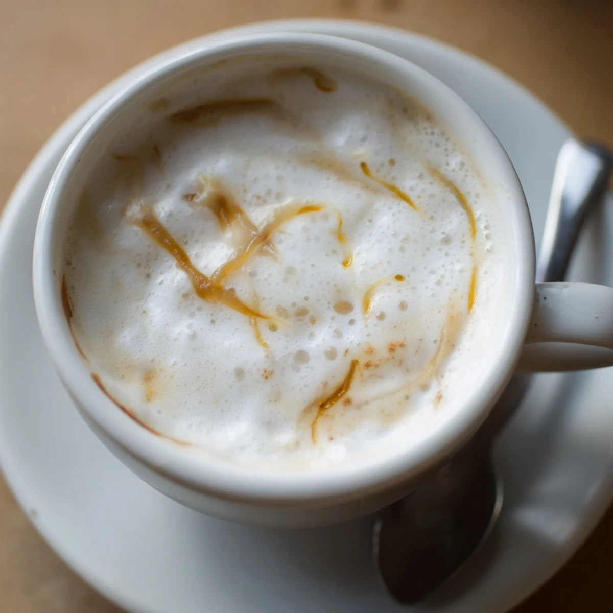 Aromatic Onion Latte, showcasing bold flavors and creamy texture, ideal for cozy mornings.