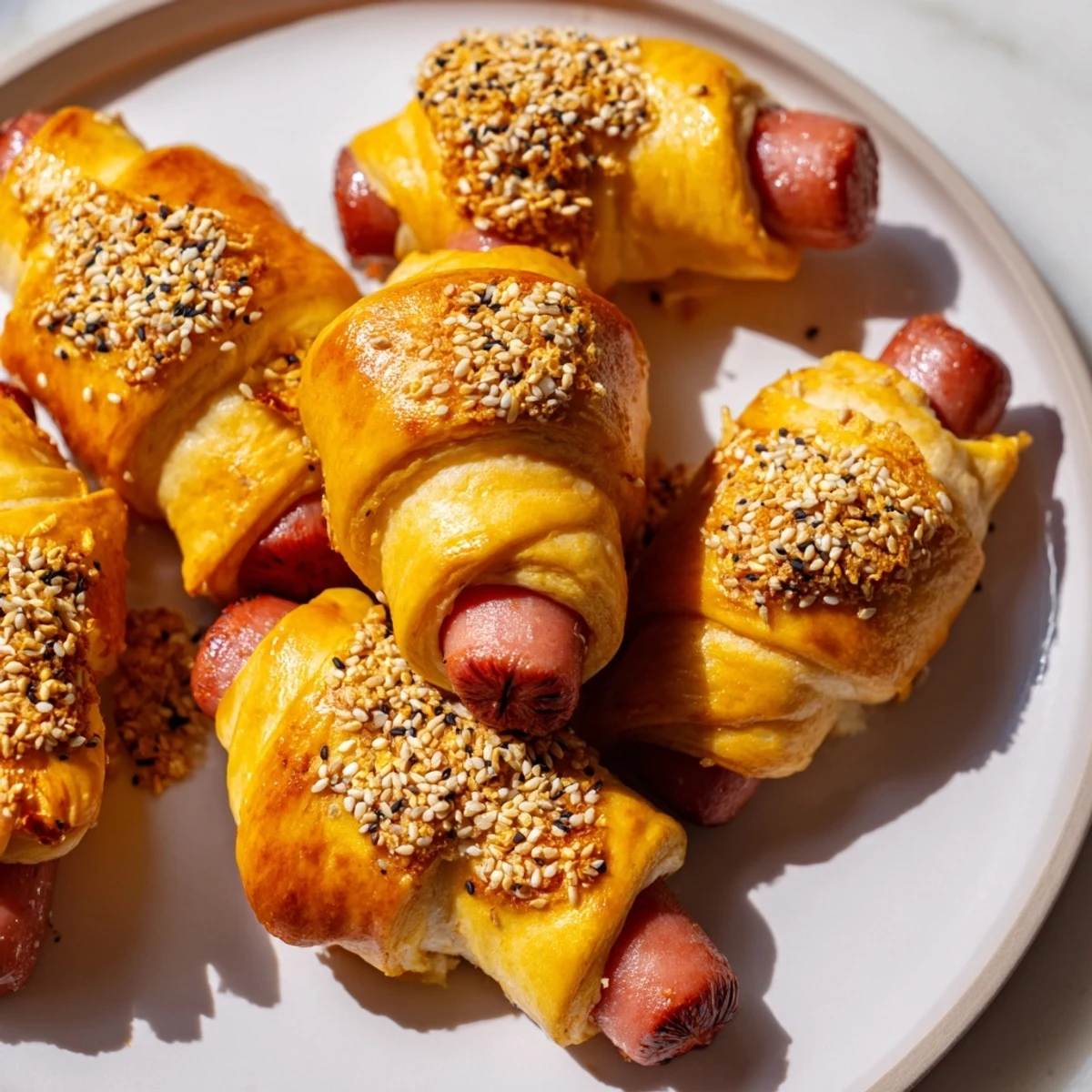 Everything Bagel Pigs Blanket