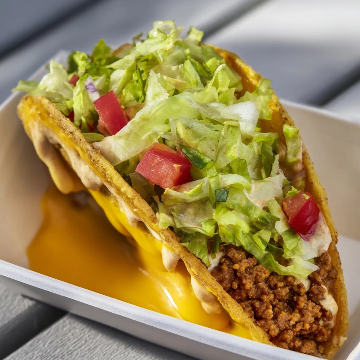 Cheesy Gordita Crunch Tacos