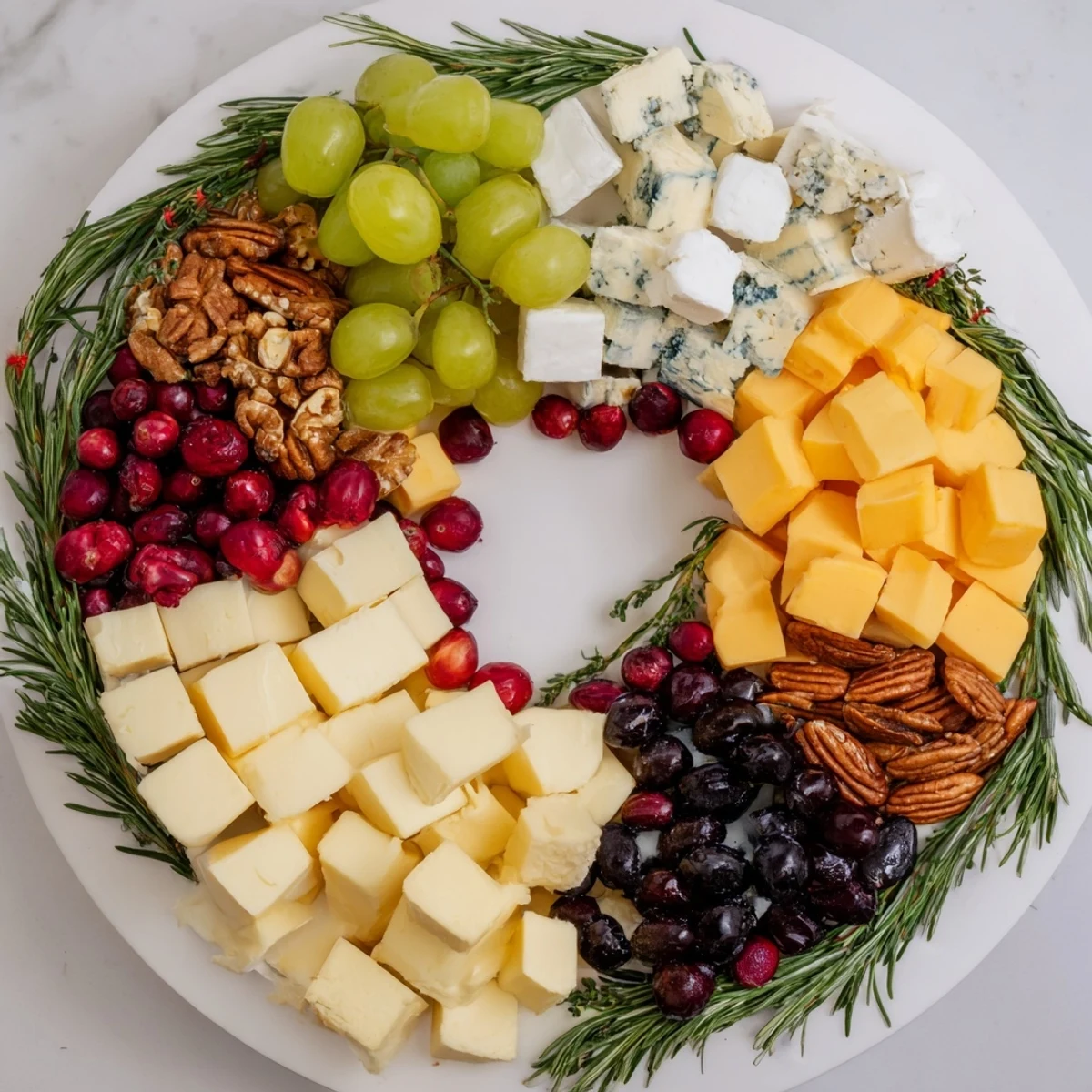 Holiday Wreath Cheese Ring