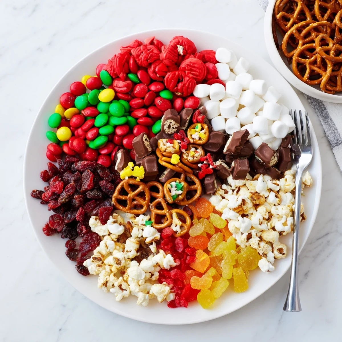 Elf Snack Trail Mix Board