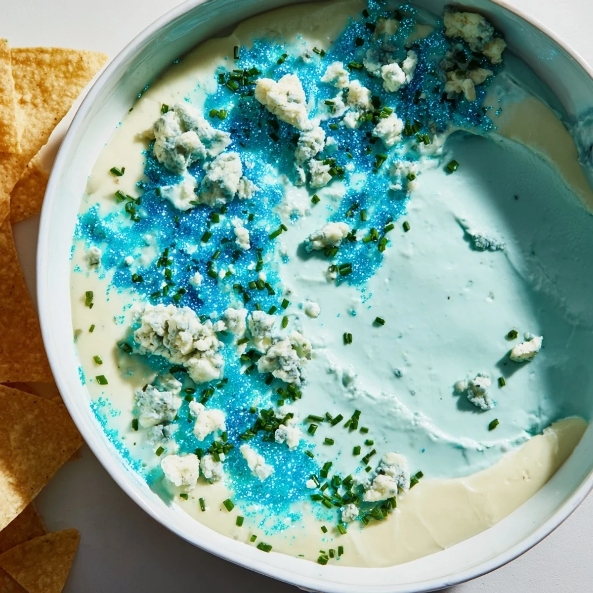 Frozen Pond Blue Dip