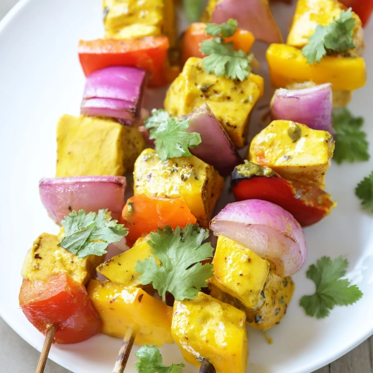 Mango Lime Chicken Skewers