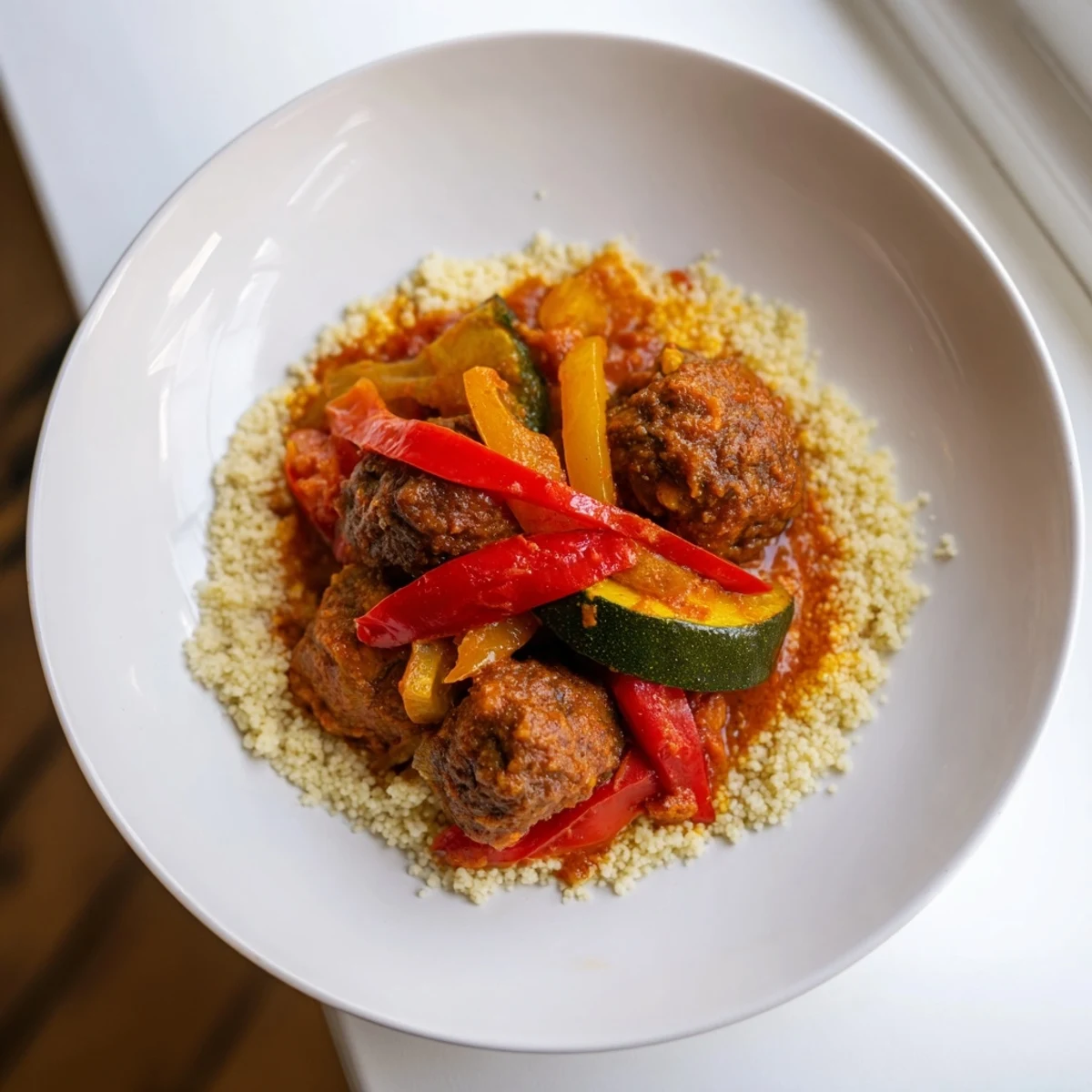 North African Couscous Kefta
