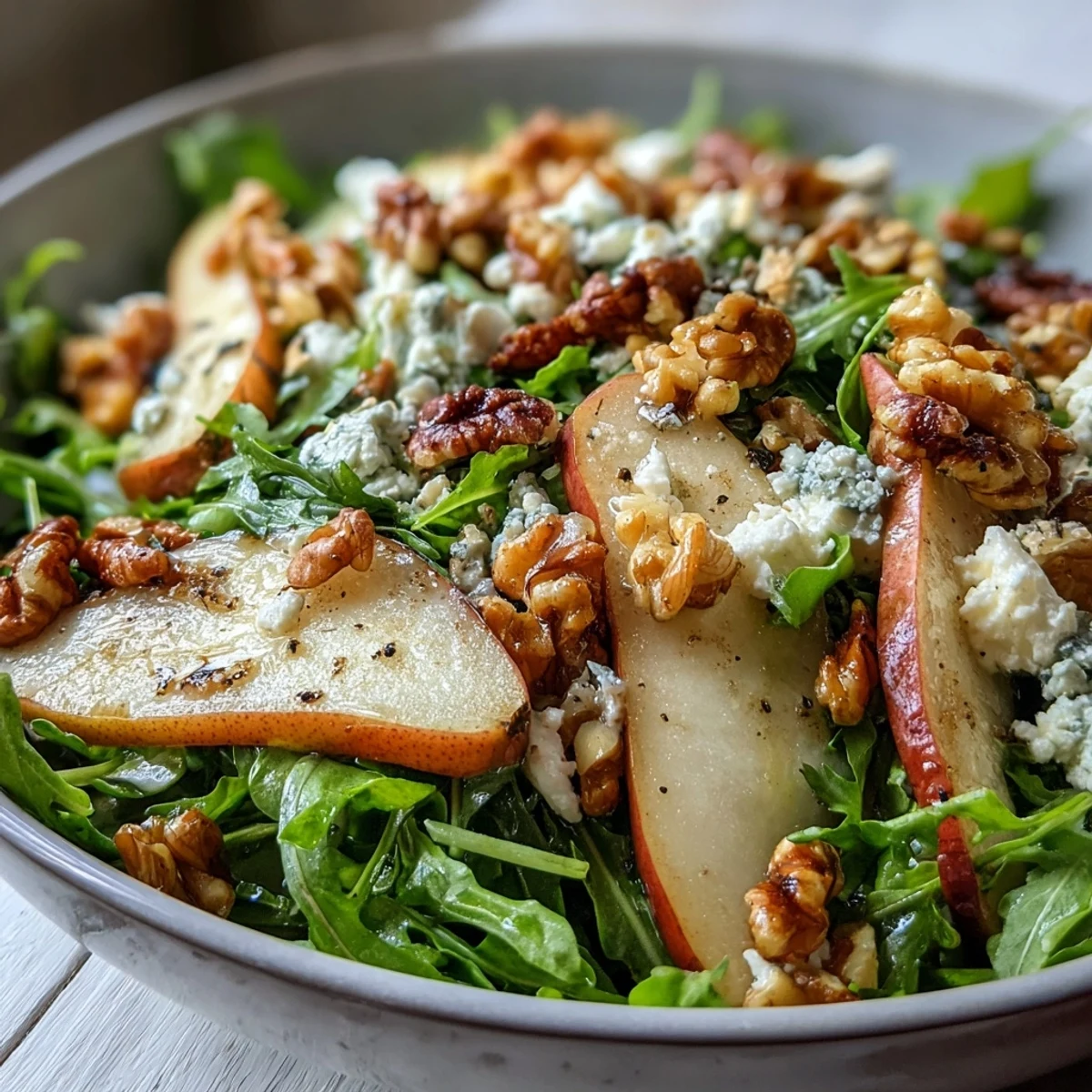 Arugula and Pear Bowl