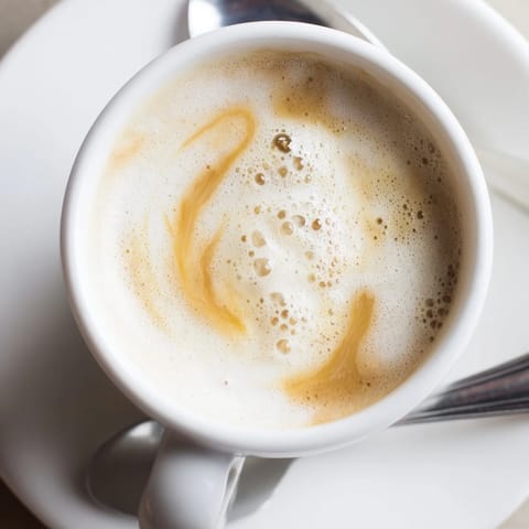 Rich caramelized onions blended into a unique Onion Latte, perfect for adventurous drinkers.  