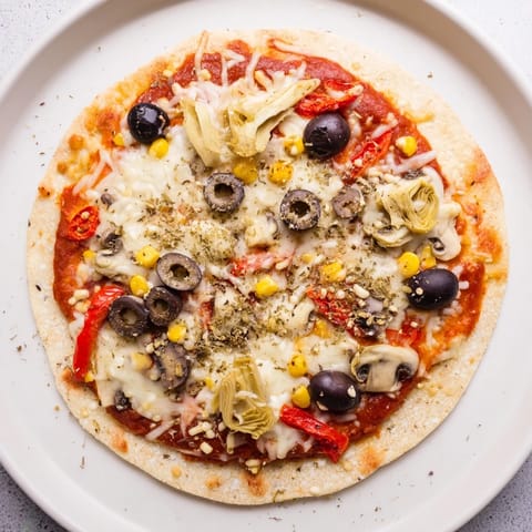 Tortilla Pizza Pantry Toppings