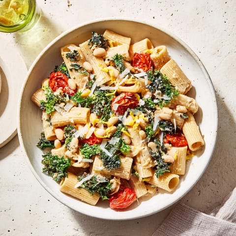 Healthy Tuscan White Bean Kale