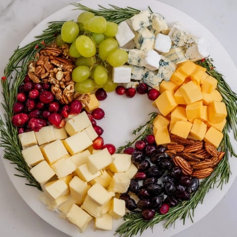 Holiday Wreath Cheese Ring