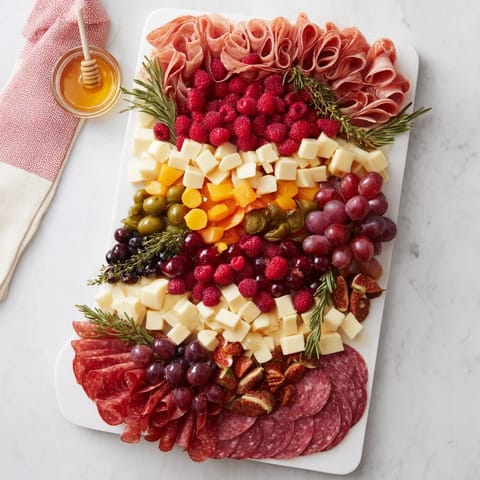 Meat Cheese Festive Stocking