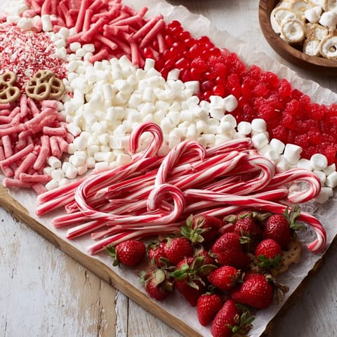 Red White Candy Stripe Treat