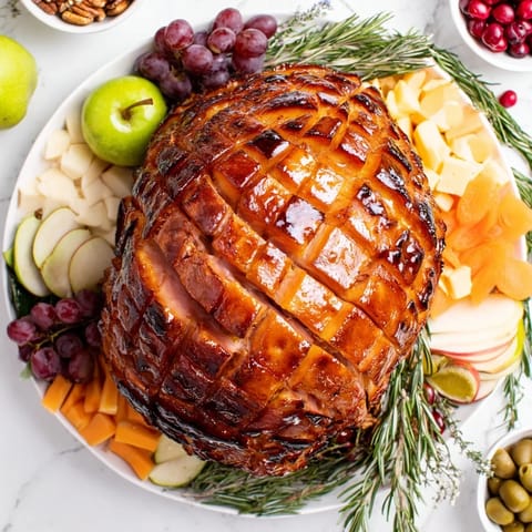 Glazed Ham Centerpiece Board