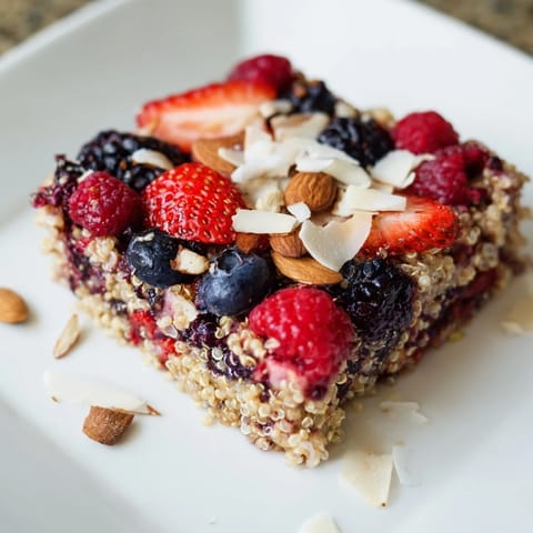 Berry Quinoa Breakfast Bake
