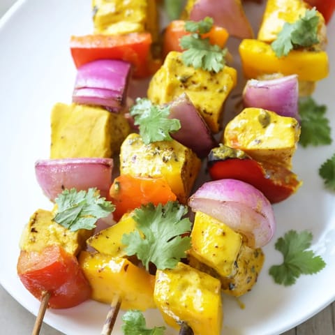 Mango Lime Chicken Skewers
