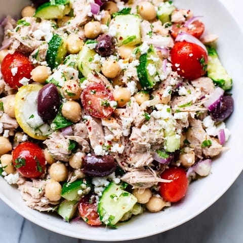 Tuna Chickpea Protein Bowl