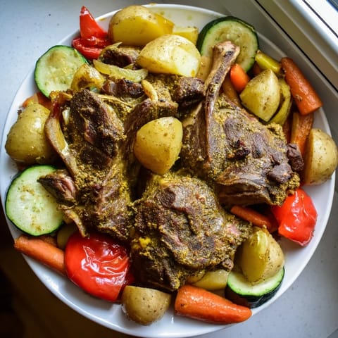 Jordanian Zarb Braised Meat