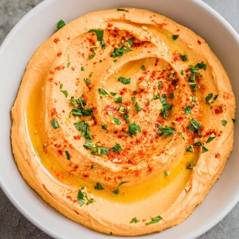 Roasted Red Pepper Hummus
