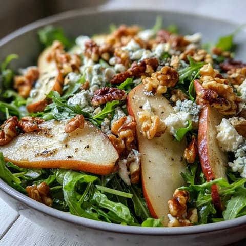 Arugula and Pear Bowl