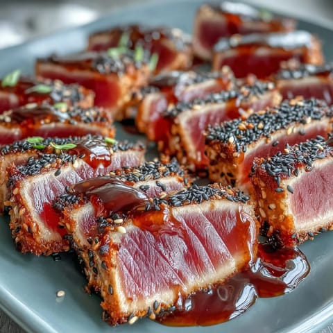 Black Sesame Tuna Wasabi Mayo