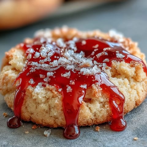 Spooky vampire bite sugar cookies with red icing drips for a Halloween party dessert.  