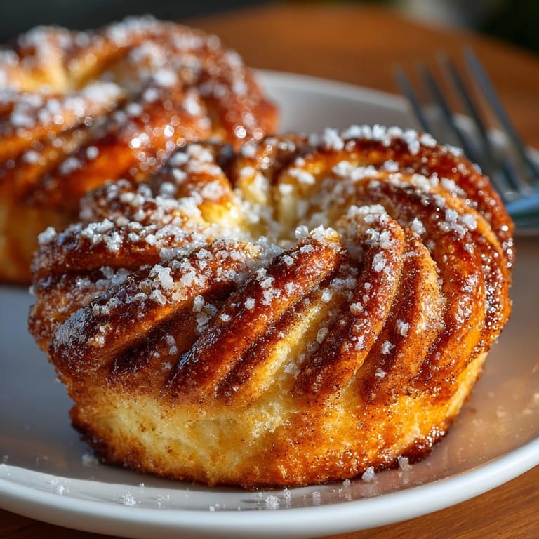 Serving warm Cinnamon Star Bread, a sweet and cinnamony treat for breakfast or dessert.