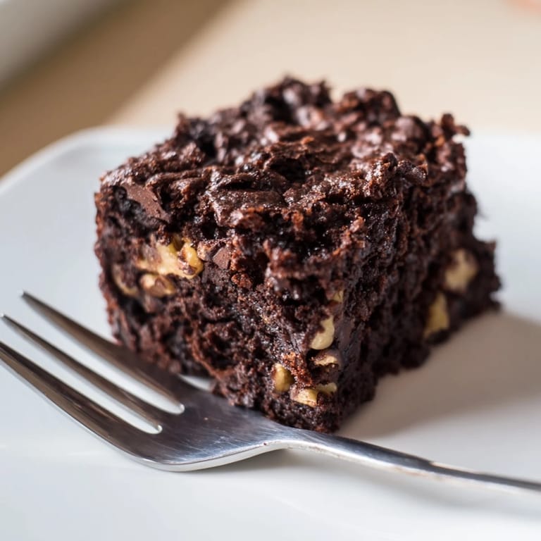 Decadent Zero-Waste Brownies, perfect for satisfying your sweet tooth with minimal waste.  