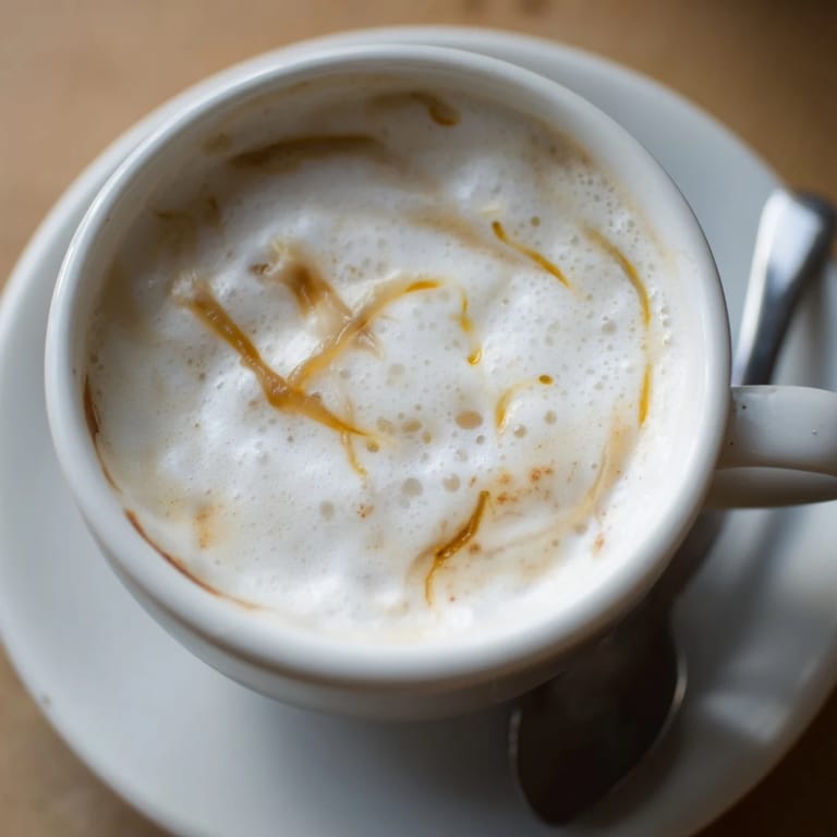 Aromatic Onion Latte, showcasing bold flavors and creamy texture, ideal for cozy mornings.