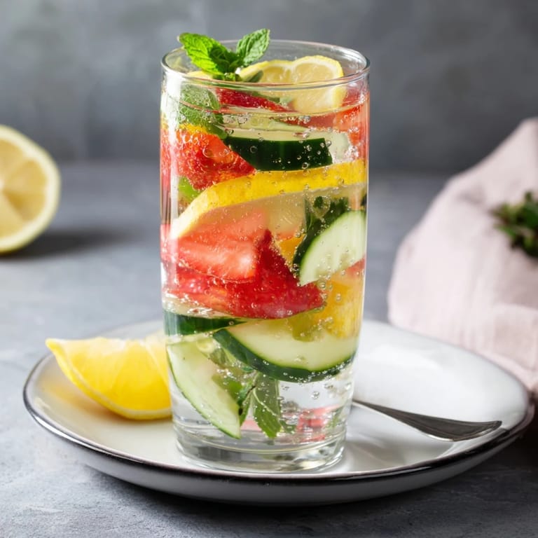 Delicious Water-Based Mocktails served over ice, perfect for hot days and gatherings.