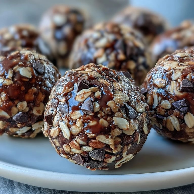 Bite-sized energy balls with oats and chocolate chips make a tasty, portable snack for soccer players on the go